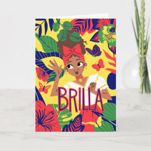 Encanto's Dolores Floral Graphic Card