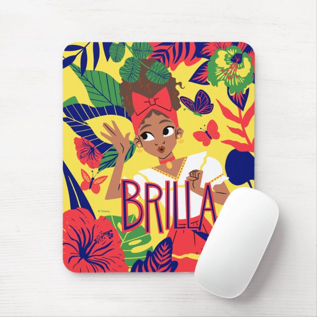 Encanto's Dolores | Floral Graphic Mouse Pad (With Mouse)