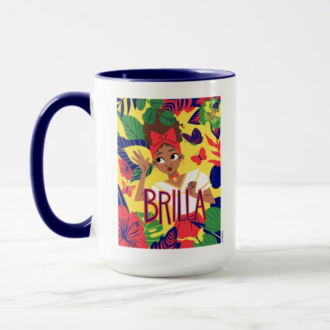 Encanto's Dolores | Floral Graphic Mug (Left)