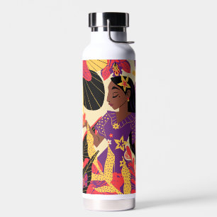 Encanto's Isabela Floral Graphic Water Bottle