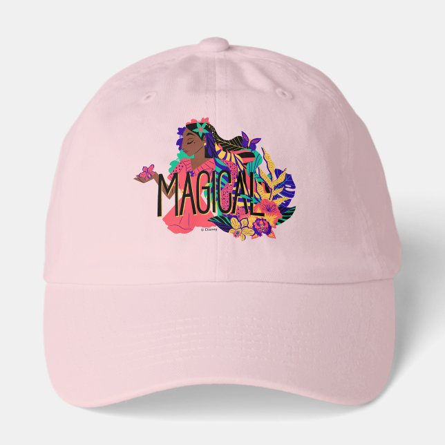 Encanto's Isabella | Magical Floral Graphic Hat (Front)