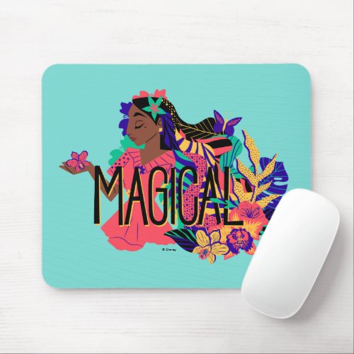 Encantos Isabella  Magical Floral Graphic Mouse Pad