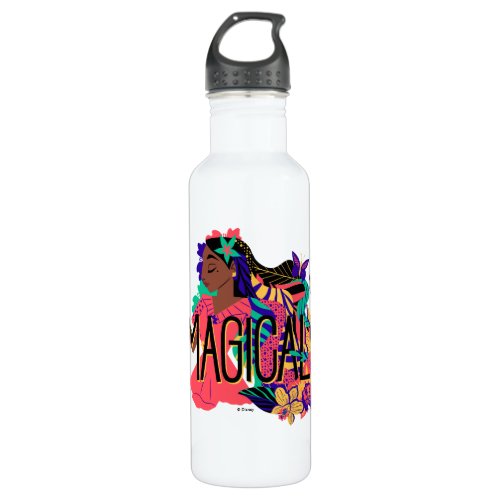 Encantos Isabella  Magical Floral Graphic Stainless Steel Water Bottle