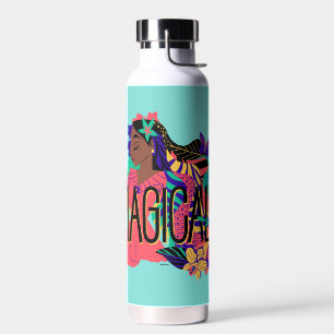 Encanto's Isabella   Magical Floral Graphic Water Bottle