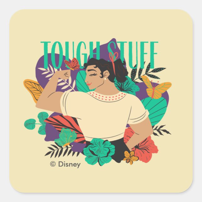 Encanto's Luisa | Tuff Stuff Square Sticker (Front)