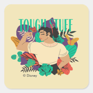 Encanto's Luisa Tuff Stuff Square Sticker