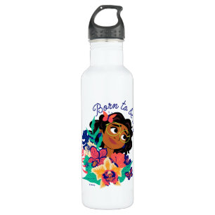 Encanto's Mirabel Born to be Me Floral Graphic Stainless Steel Water Bottle