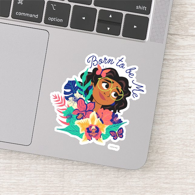 Encanto's Mirabel | Born to be Me Floral Graphic Sticker (Detail)