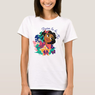 Encanto's Mirabel   Born to be Me Floral Graphic T-Shirt