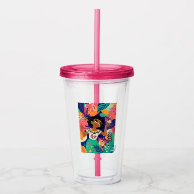 Encanto's Mirabel | Floral Graphic Acrylic Tumbler