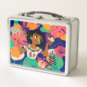 Encanto's Mirabel Floral Graphic Metal Lunch Box