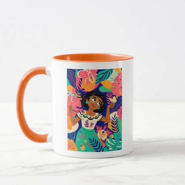 Encanto's Mirabel | Floral Graphic Mug (Left)