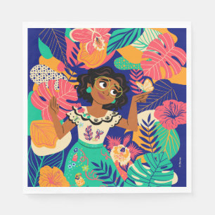 Encanto's Mirabel Floral Graphic Napkins