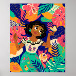 Encanto&#39;s Mirabel | Floral Graphic Poster at Zazzle