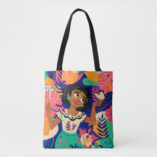 Encanto's Mirabel | Floral Graphic Tote Bag (Front)