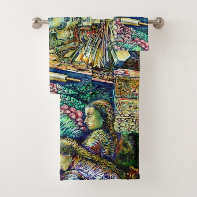 Enceladus Bath Towel Set (Insitu)