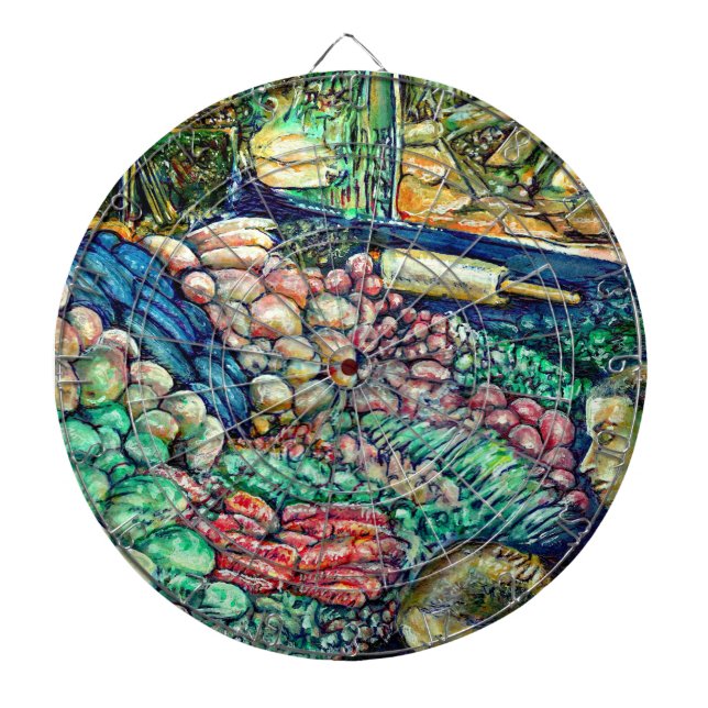 Enceladus Dart Board (Front)