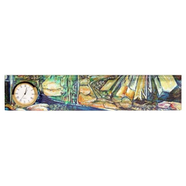 Enceladus Desk Name Plate (Front)
