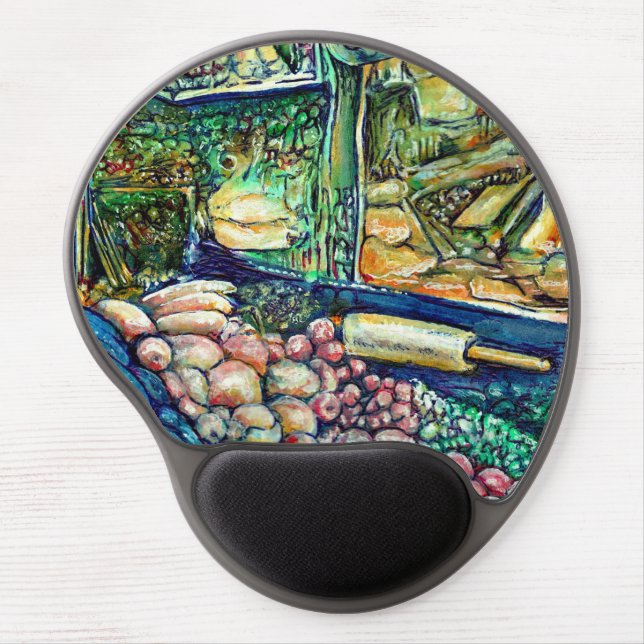 Enceladus Gel Mouse Pad (Front)