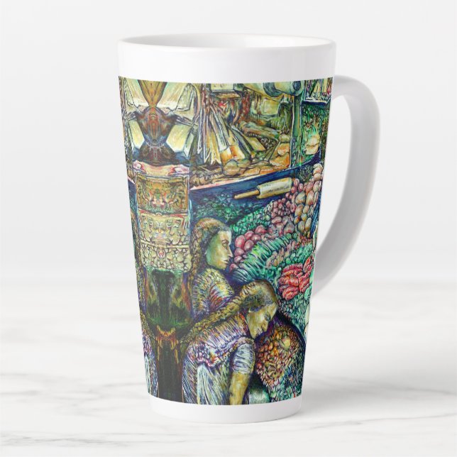Enceladus Latte Mug (Right Angle)