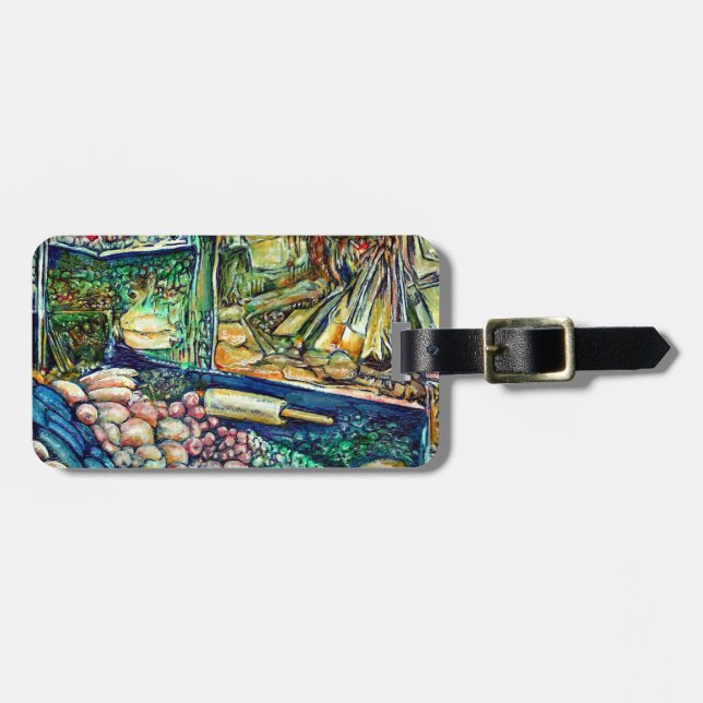 Enceladus Luggage Tag (Front Horizontal)