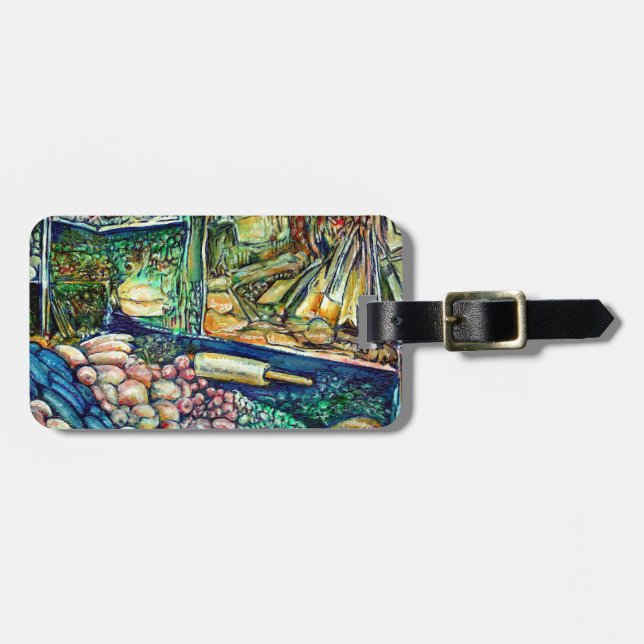 Enceladus Luggage Tag (Front Horizontal)