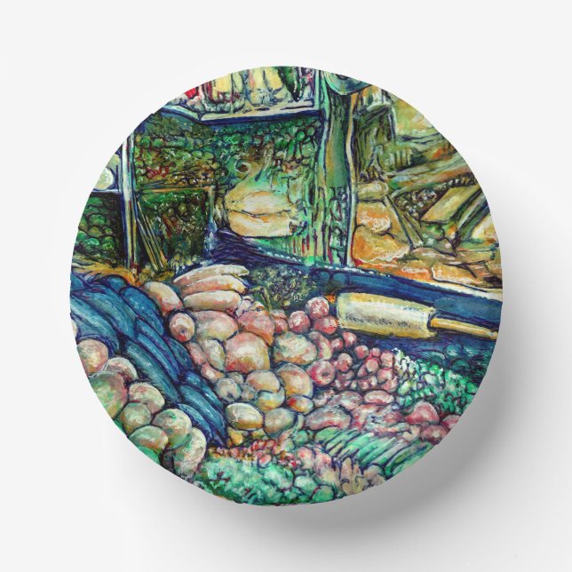 Enceladus Paper Bowls (Front)