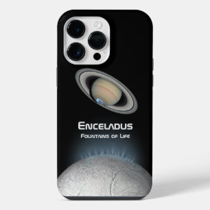 Enceladus Saturn Moon Fountains of Life iPhone 14 Pro Max Case