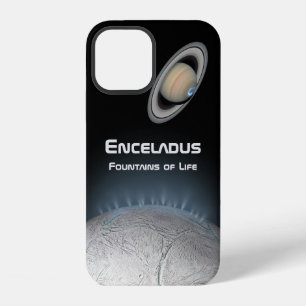 Enceladus Saturn Moon Fountains of Life iPhone 12 Case