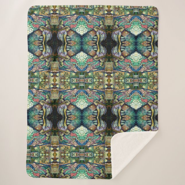 Enceladus Sherpa Blanket (Front)