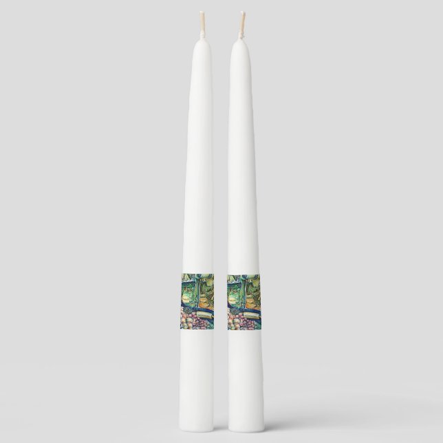 Enceladus Taper Candle (Front)