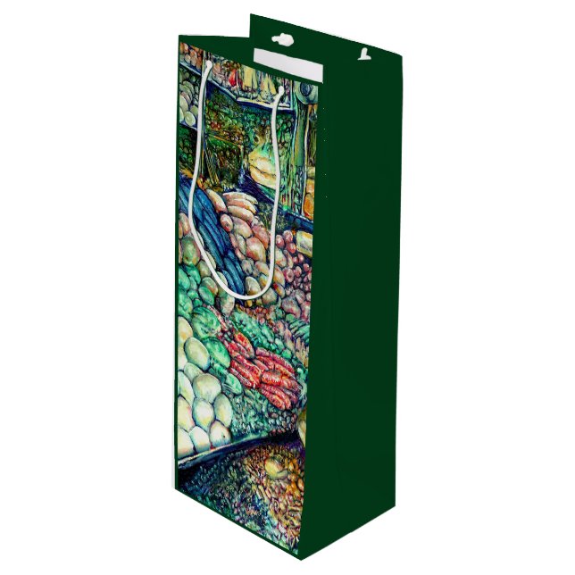 Enceladus Wine Gift Bag (Front Angled)