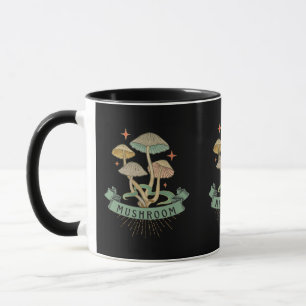 Enchant Your Mornings with Vintage Mushroom Magic Mug