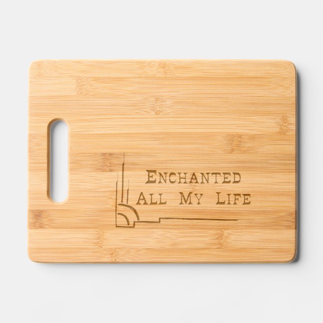 Enchanted All My Life CUTTING BOARD studio miiri (Front)