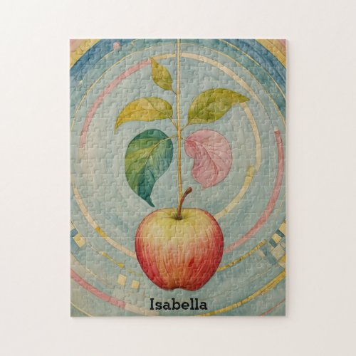 Enchanted Apple Whimsical Wonder Jigsaw Puzzle