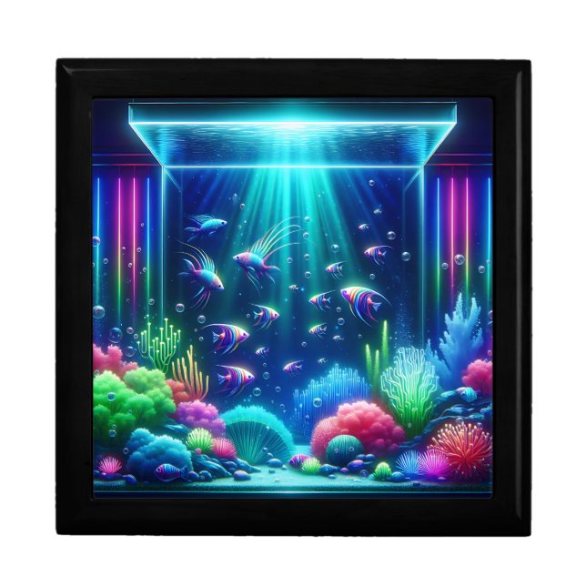  “Enchanted Aquarium Escape” Keepsake Gift Box (Front)