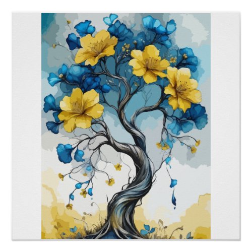 Enchanted Arbor Tree Art Poster