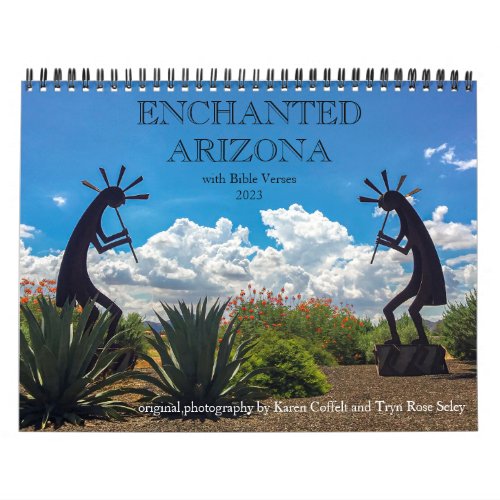 Enchanted Arizona Scenic Photography Bible Verses Calendar