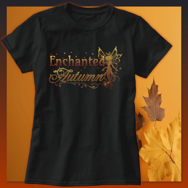 Enchanted Autumn Fairy Adult T-Shirt (Creator Uploaded)
