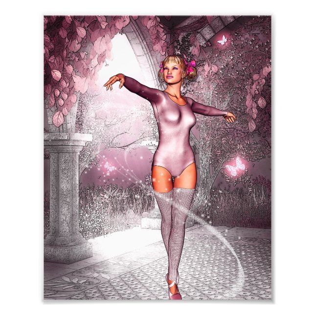 Enchanted Ballerina Photo Print (Front)