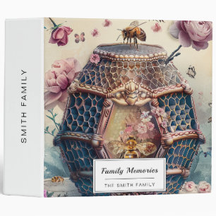 Enchanted Bee Garden Fantasy (11) 3 Ring Binder