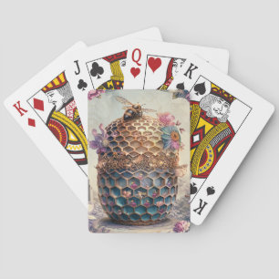 Enchanted Bee Garden Fantasy (12) Poker Cards