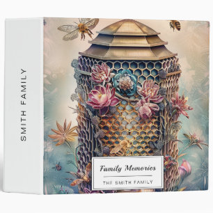 Enchanted Bee Garden Fantasy (1) 3 Ring Binder