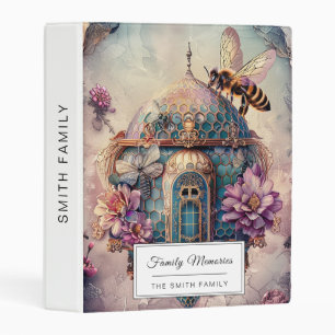 Enchanted Bee Garden Fantasy (2) Mini Binder