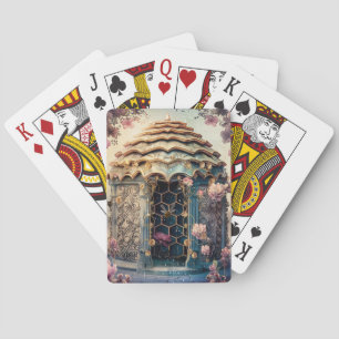 Enchanted Bee Garden Fantasy (3) Poker Cards