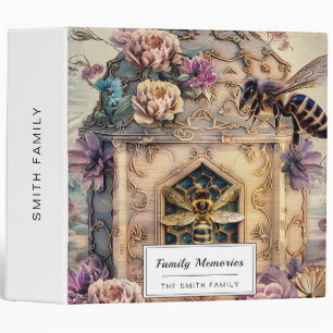 Enchanted Bee Garden Fantasy (5) 3 Ring Binder
