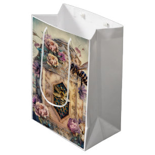 Enchanted Bee Garden Fantasy (5) Medium Gift Bag