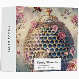 Enchanted Bee Garden Fantasy (7) 3 Ring Binder