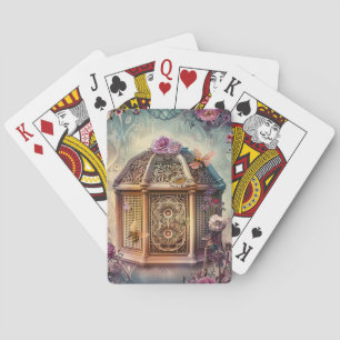 Enchanted Bee Garden Fantasy (9) Poker Cards