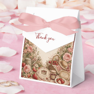 Enchanted Berry Garden Wedding Romance Favor Boxes